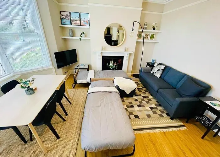 Bright, Spacious Apartment With Off-Road Parking